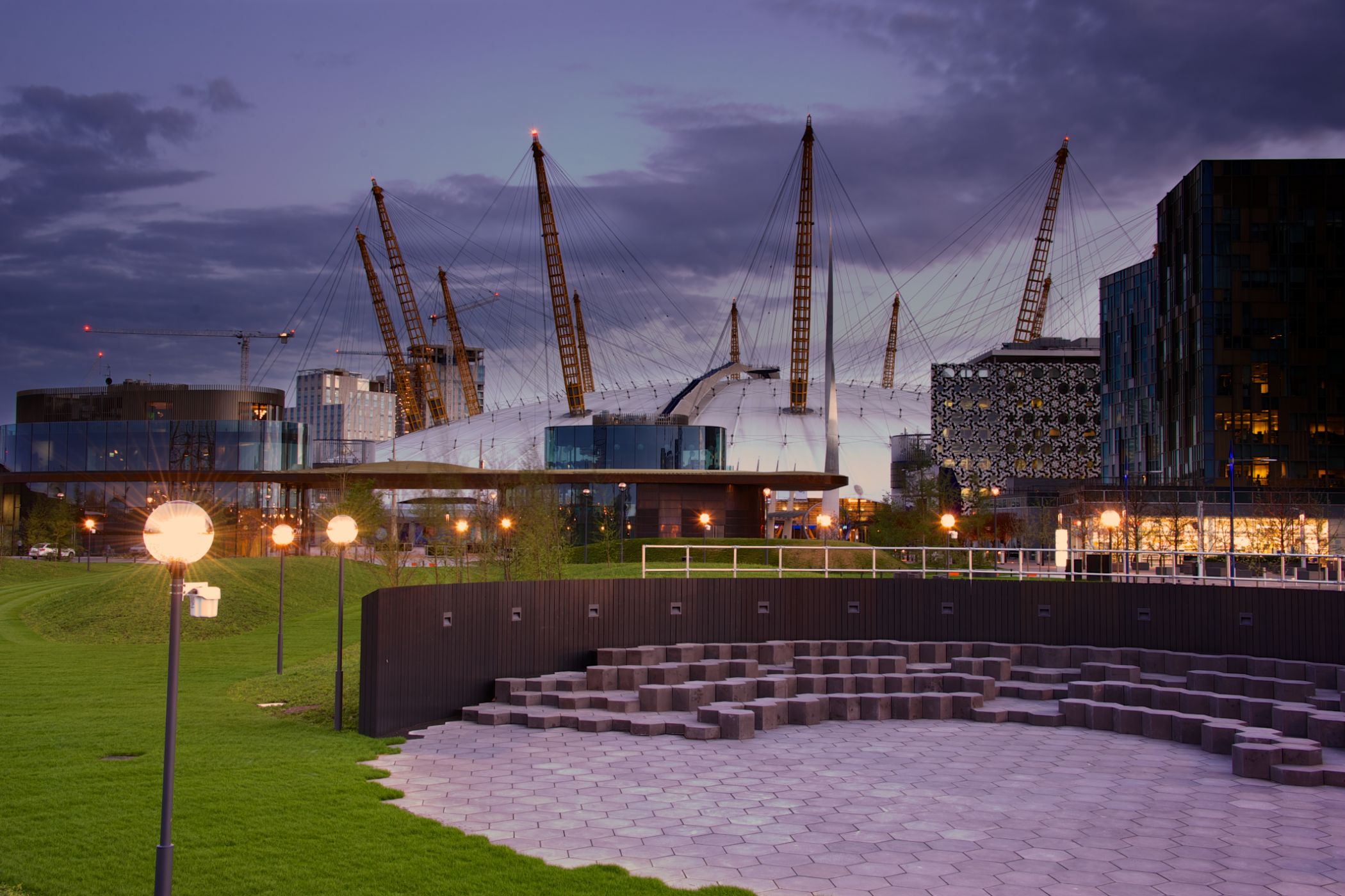 Greenwich Peninsula Gardens, London Harris Bugg