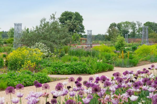 The Kitchen Garden at RHS garden Bridgewater.